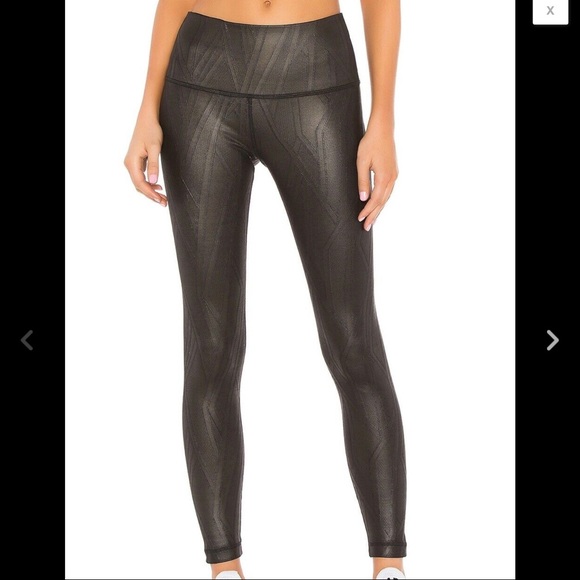 NWT! VIMMIA Sheath Core Leggings Black & Gold - Picture 8 of 8